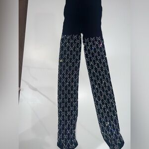 Gucci Crystal Tights NWT